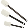 Matfer Bourgeat 113724 Elveo 10" High Temp Spatula, Exoglass, Black