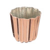 Matfer Bourgeat 340416 1-3/4" Cannelé Mold, Fluted, Copper