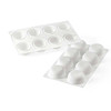Matfer Bourgeat 258308 Silikomart Silicone Stone 3D Mold, 2 1/2", 8 cavities