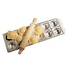 Matfer Bourgeat 073194 Imperia Ravioli Mold Sheet, Domed Square, 12 cavities