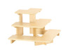 Cal-Mil 25229-93 Logan 3-Tier Shelf System Corner Piece