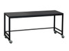 Cal-Mil 22340-72-13 72" x 24" x 34" Black Merchandising Table