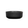 Cal-Mil 26106-6-13 Arista 30 oz. Soup Bowl, Melamine, Black