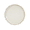 Cal-Mil 26131-6-138 Sorelle 6" Raised Rim Black and Ivory Speckle Plate