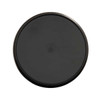 Cal-Mil 26107-8-13 Arista 8" Raised Rim Plate, Melamine, Black