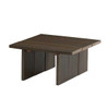 Cal-Mil 28601-6-140 Vista 12" x 12" x 6" Square Riser, Mocha