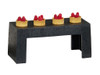 Cal-Mil 28001-7-13 Resin Black 15" x 11" x 7" Riser