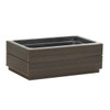Cal-Mil 28602-12-140 Vista 12" x 20" Ice Housing, Mocha
