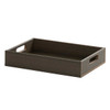 Cal-Mil 28612-1-140 Vista Tray with Handles, Mocha