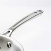 Browne 5724152 Thermalloy Tri-Ply 8" Fry Pan, Stainless Steel