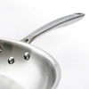 Browne 5724152 Thermalloy 8" Fry Pan, Tri-Ply, ProGrip Handle, 18/8 Stainless Steel