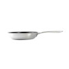 Browne 5724157 Thermalloy 9-1/2" Fry Pan, Tri-Ply, ProGrip Handle, 18/8 SS, Non-Stick