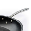 Browne 5724158 Thermalloy 11" Fry Pan, Tri-Ply, ProGrip Handle, 18/8 SS, Non-Stick