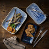 Churchill Inked Fresco Natural Deep Trays