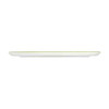 Mikasa 5341921 Sorrento 12-3/4" Mesa Pizza Plate, Yellow - Side View