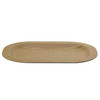 Service Ideas LO12LW Original Thermo-Plate Platter Large Holder, Light Wood