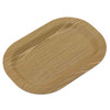 Service Ideas LO12LW Original Thermo-Plate Platter Large Holder, Light Wood