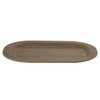 Service Ideas LO12DW Original Thermo-Plate Platter Large Holder, Dark Wood