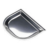 Service Ideas LO125SS Original Thermo-Plate Platter Stainless Half Insert, Large