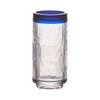 GET SOL-2SH-CL Solera 2 oz. Shot, Clear w/ Blue Rim, SAN - 48/Case