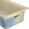 Carlisle CM1100C1402 Coldmaster CoolCheck Full Size Food Pan, 6" Deep, White/Blue