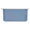 Carlisle CM1102C1402 Coldmaster CoolCheck 1/3 Size Food Pan, 6" Deep, White/Blue