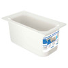 Carlisle CM1102C1402 Coldmaster CoolCheck 1/3 Size Food Pan, 6" Deep, White/Blue