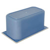 Carlisle CM1103C1402 Coldmaster CoolCheck 1/3 Size Divided Food Pan, 6" Deep, White/Blue