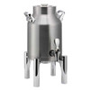 Service Ideas DD15BSRN Thermo-Urn 1.5 gal. Dairy Dispenser, Round Leg, Round