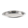 Service Ideas TR119RIPS 11" Non-Slip Tray, Removable Insert, Polished Stainless