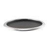 Service Ideas TR119RIPS 11" Non-Slip Tray, Removable Insert, Polished Stainless