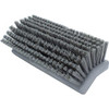 Carlisle 40423EC23 Sparta 10" Floor Scrub Brush Head, Gray