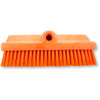 Carlisle 40423EC24 Sparta 10" Floor Scrub Brush Head, Orange