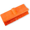 Carlisle 40423EC24 Sparta 10" Floor Scrub Brush Head, Orange