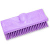 Carlisle 40423EC68 Sparta 10" Floor Scrub Brush Head, Purple