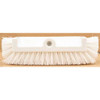 Carlisle 40422EC02 Sparta 12" Floor Scrub Brush Head, End Bristles, White