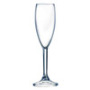 Cardinal E6125 Arcoroc Outdoor Perfect 5 oz. Plastic Champagne Flute Glass - 36/Case