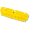 Carlisle 40422EC04 Sparta 12" Floor Scrub Brush Head, End Bristles, Yellow