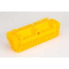 Carlisle 40422EC04 Sparta 12" Floor Scrub Brush Head, End Bristles, Yellow