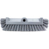 Carlisle 40422EC23 Sparta 12" Floor Scrub Brush Head, End Bristles, Gray