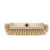 Carlisle 40422EC25 Sparta 12" Floor Scrub Brush Head, End Bristles, Tan