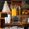Tablecraft 70 3 gal. Dual Beverage Dispenser, Stainless Steel & Plastic