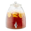 Tablecraft 12999 Beeline 2.5 gal. Beverage Dispenser, Round, Glass