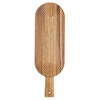 Tablecraft 12956 Acacia Collection 15-3/4" Serving Board, Modern Stripe