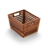 American Metalcraft AWC12 Loft Collection 1/2 Size Crate, Acacia Wood