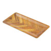 Tablecraft 12919 Aeris Collection 9-3/4" x 4-3/4" Serving Plate, Melamine