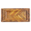 Tablecraft 12920 Aeris Collection 11-3/4" x 5-3/4" Serving Plate, Melamine