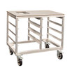 New Age 54380 Chop & Drop Mobile Prep Table & Chopper Station
