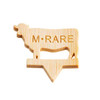 Tablecraft 13111 Cow-Shape "M-RARE" Steak Markers, Bamboo