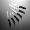 Victorinox 5.6413.15DB Dual Grip 6" Straight Boning Knife, Flexible